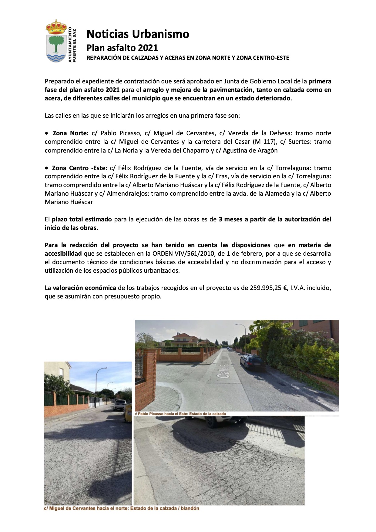 10 agosto N urbanismo plan asfalto