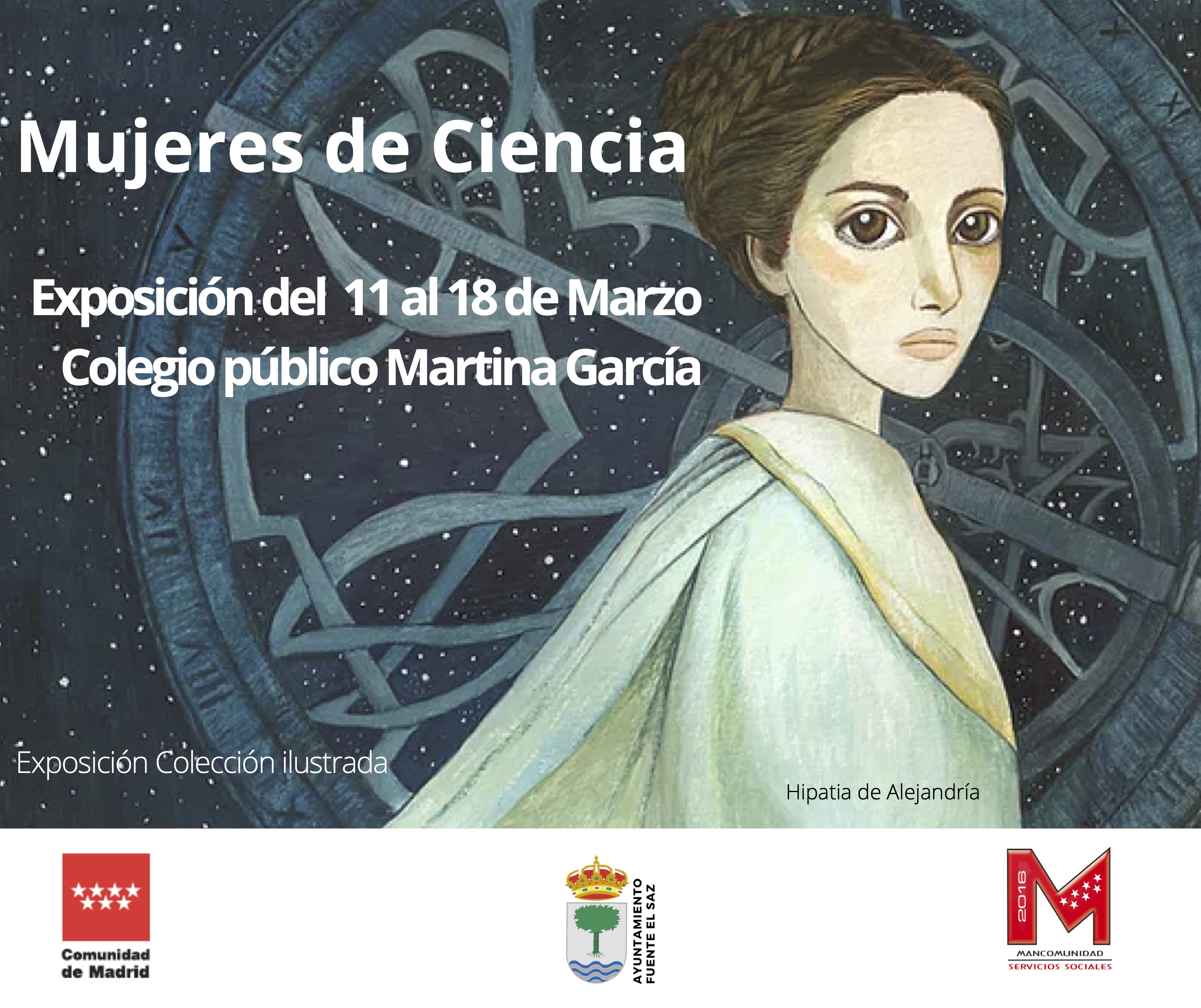 expo mujeres ciencia CARTEL fuente el saz